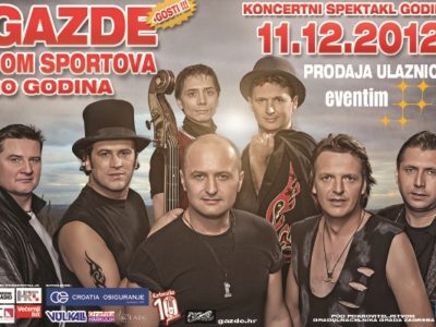Koncert prije koncerta !! - GAZDE nastupaju u emisiji 'Glazbeni Megahertz' - nedjelja, 02.12.2012., HR2