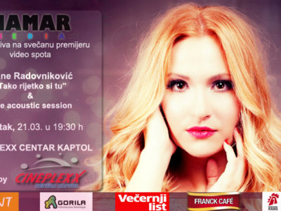 IVANA RADOVNIKOVIĆ - pjesma 'Tako rijetko si tu' i dalje na 1. mjestu HRTOP40 + najava ekskluzivne promocije spota
