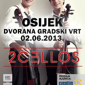 2CELLOS izvrsnim koncertom oduševili Sloveniju...uskoro započinju hrvatsku turneju