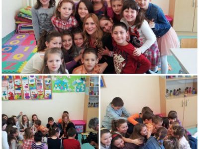 Ivana Radovniković iznenadila učenike osnovne škole i Tigrovim plesom rasplesala cijelu školu