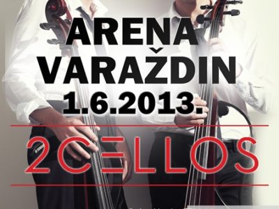 2CELLOS ulaznice VIP parter i Tribina Plus za koncert u Varaždinu, 01.06.2013. - RASPRODANE !!!