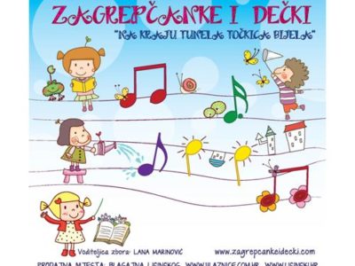 Dječji zbor 'Zagrepčanke i dečki' - koncertom povodom proslave 20-tog rođendana - nedjelja, 02.06.2013., Lisinski, u 11 sati