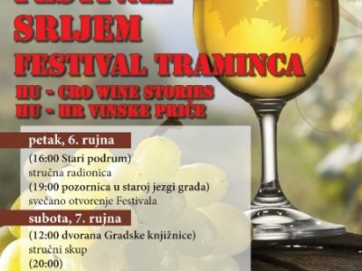 Vinski festival Srijem - Festival Traminca
