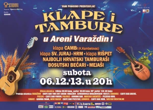 klape tambure varazdin