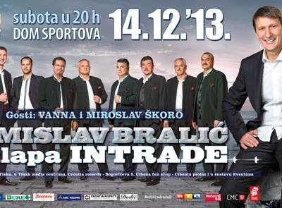 Gost iznenađenja na Gala koncert klape Intrade - Oliver Dragojević