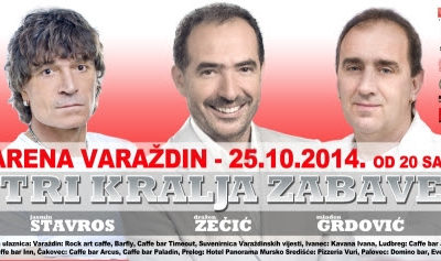 Maratonski koncert - Stavros, Zečić, Grdović, 25.10.2014., Arena Varaždin