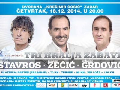 'Tri kralja' nastavljaju dalje - 18.12.2014., Zadar