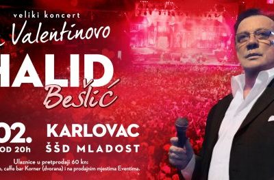 Halid Bešlić otkrio posebnog gosta koncerta za Valentinovo u Karlovcu