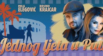 Bruno Krajcar feat. Mila Elegović u zajedničkoj pjesmi 'Jednog ljeta u Puli'