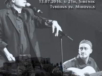 Rade Šerbedžija i Miroslav Tadić, veliki interes za koncert, 13.07.2016., u Šibeniku