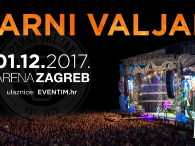 Koncert Parnog valjka u zagrebačkoj Areni, 01.12.2017.
