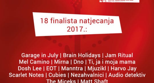 Karlovačko RockOff - finalisti