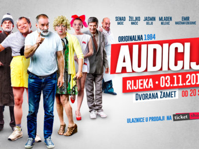 Turneja „AUDICIJE“ se nastavlja - Rijeka, Osijek i Split!