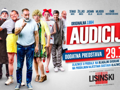 Rasprodana „Audicija“ za 28. listopad, ali se vidimo i dan nakon – 29. listopada!