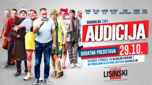 Audicija Lisinski novi termin