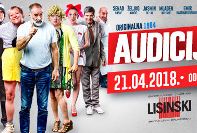 Predstava Audicija se vraća u Lisinski!