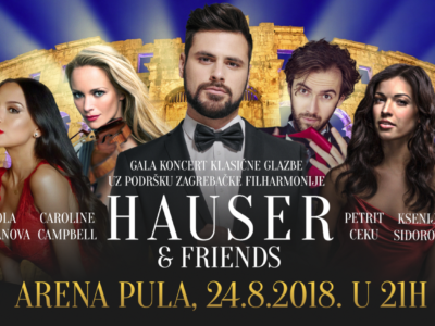 HAUSER & Friends, 24.8.2018., Arena Pula - sve je spremno !!!